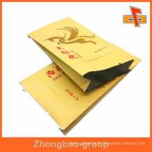 Top barrier aluminium foil plastic packaging biodegradable tea bag